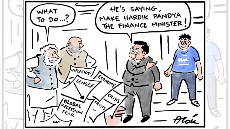 India needs ‘all-rounder’ finance minister & breaking news turns to rubble in Noida