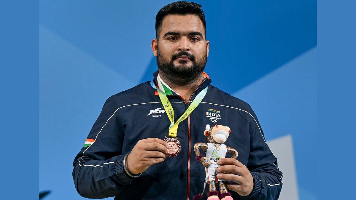 Punjab's 24-year-old Lovepreet Singh wins bronze in men’s 109kg