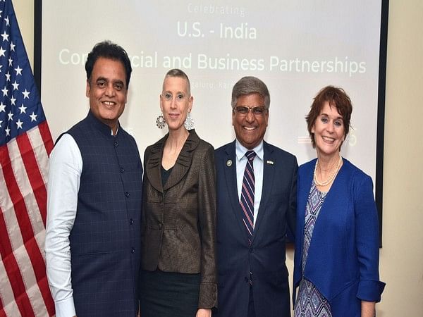 US Charge d'Affaires Patricia Lacina acknowledges India-US economic ties  in Bangalore