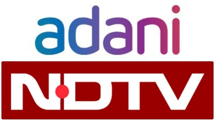 Adani and NDTV logo | Twitter