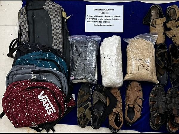 Customs sleuths seize narcotics worth Rs 100 crore at Chennai airport