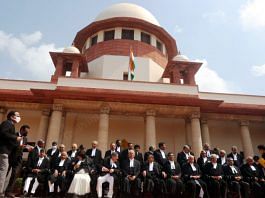 A group picture of Supreme court judges at Supreme Court in New Delhi | Praveen Jain | ThePrint