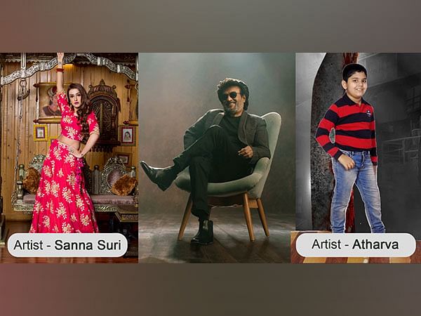 Two incredibly talented artists Sanna Suri and child artist Atharva Unnikrishnan Vadakath bagged parallel roles in Rajnikanth starrer-Jailer