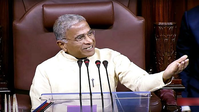 File photo of Rajya Sabha deputy chairman Harivansh | ANI