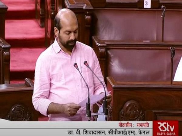 CPM MP V Sivadasan gives suspension of business notice in RS to discuss over MGNREGS issue