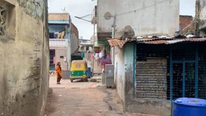 A Muslim-dominated area in Naroda | Photo: Manasi Phadke | ThePrint