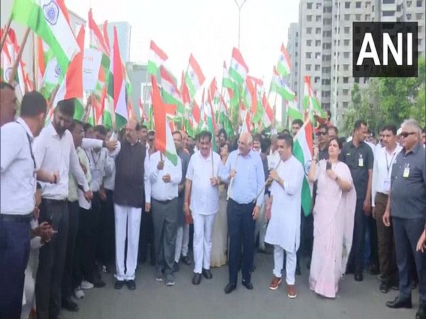 Gujarat CM leads 'Har Ghar Tiranga campaign' in Surat