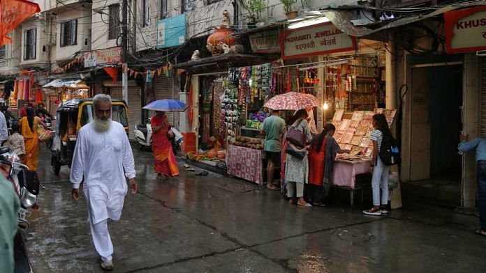 Dhanmandi market in Udaipur's Old City wore a festive air on Rakshabandhan, but deep ruptures have appeared between the communities that live and work here | Suraj Singh Bisht | ThePrint