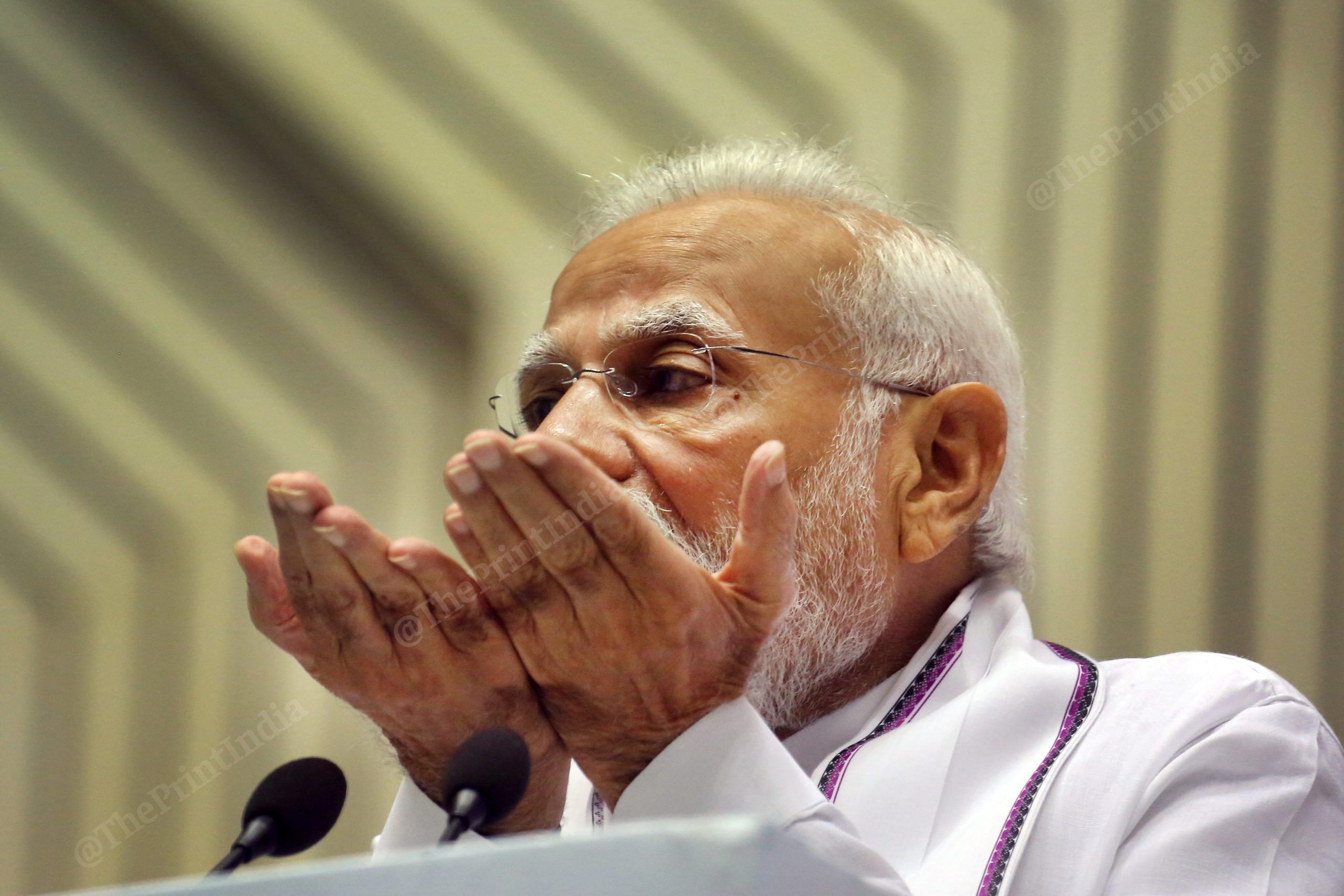 Modi also said the policy has come with a 'new energy for every sector' | Photo: Praveen Jain | ThePrint