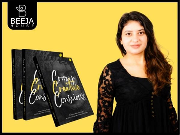 Unwind with Akanksha Joshi's book 'Crazy Creative Conscious', published by Geetika Saigal's Beeja House