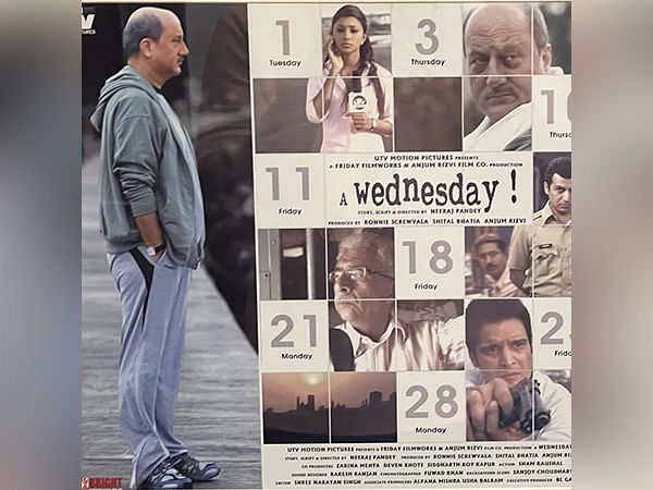 Anupam Kher celebrates 14 years of 'A Wednesday'