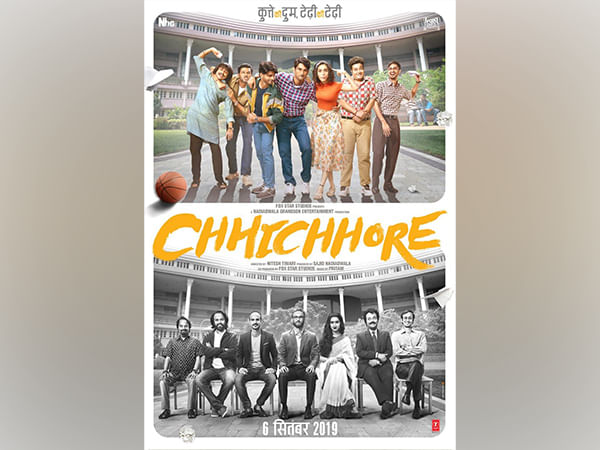 Sushant Singh Rajput's last theatrical release 'Chhichhore' turns 3 Sushant Singh Rajput's last theatrical release 'Chhichhore' turns 3