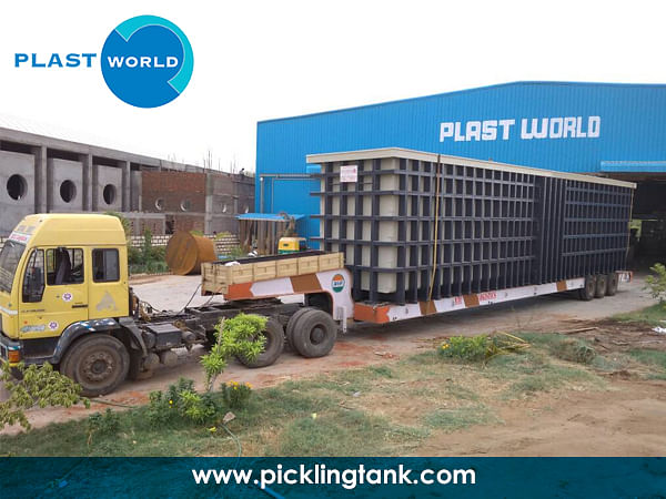 Plast World unveils the largest pickling tank in India for hot dip galvanizing at Valmont Structures