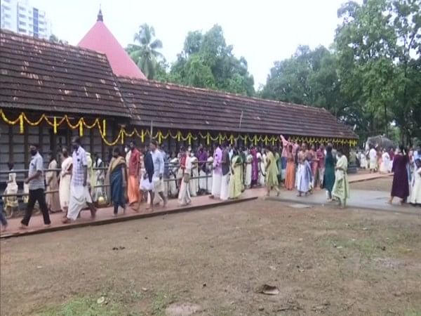 Kerala: 'Thiruvonam' celebrated at Vamana Moorthy temple in Thrikkakara today