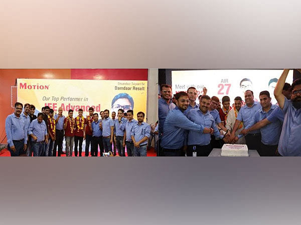 Motion Education Students in Top 100 AIR Ranks: Ten Students in JEE-Advanced and 5 students in NEET-UG 2022 among achievers