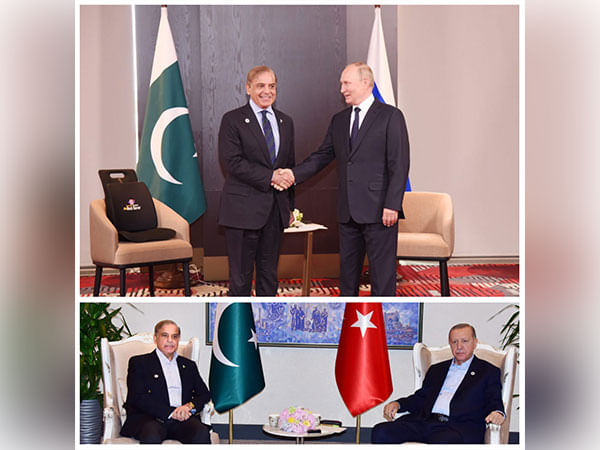 Pak PM Shehbaz Sharif meets SCO leaders, discusses flood fury in country   
