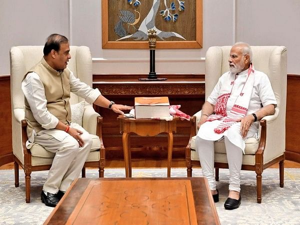 Himanta Biswa Sarma meets PM Modi, discusses development work in Assam