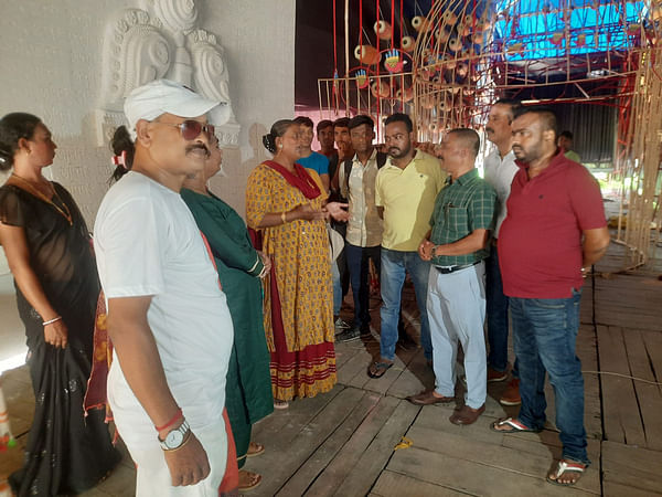 Durga Puja organisers in Siliguri set up pandal to highlight struggles of transgender community