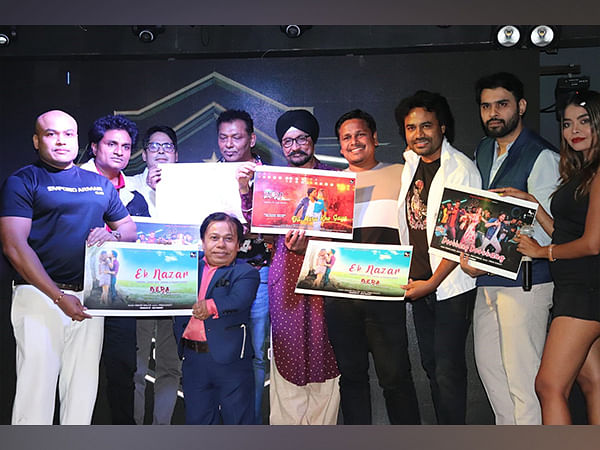 Grand music launch of producer Raju Bharati, actors Prem Dhiraal and Shakti Veer Dhiraal's Hindi film 