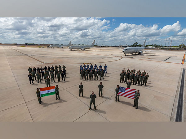 Indian Navy's P8I Aircraft participates in Exercise Kakadu in Darwin