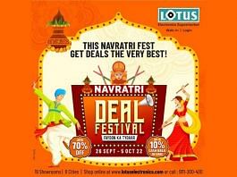 Get up to 70 per cent off for this Navratri 2022 Deal Festival from Lotus Electronics