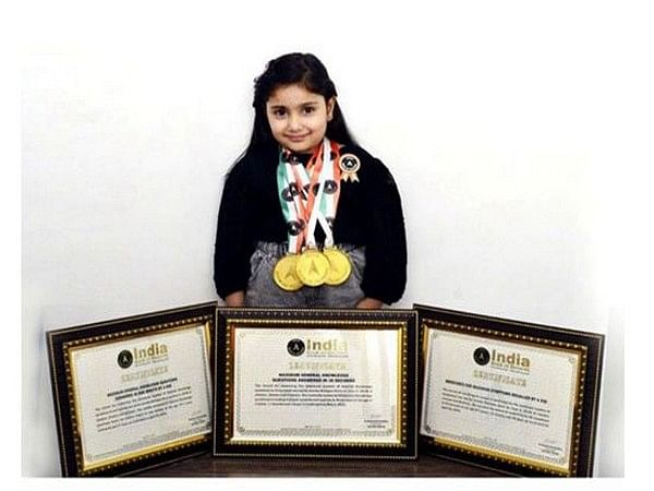 4-year-old Jammu girl creates history, enters 'India Book of Records'