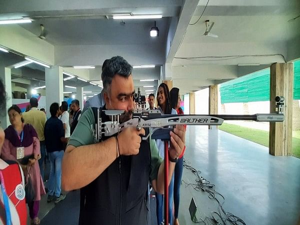 Star Athletes visit National Games venue, try hand at shooting