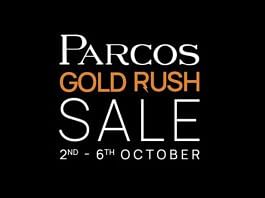 Parcos' 1st ever mega sale-Parcos Gold Rush from October 2nd to 6th October, 2022