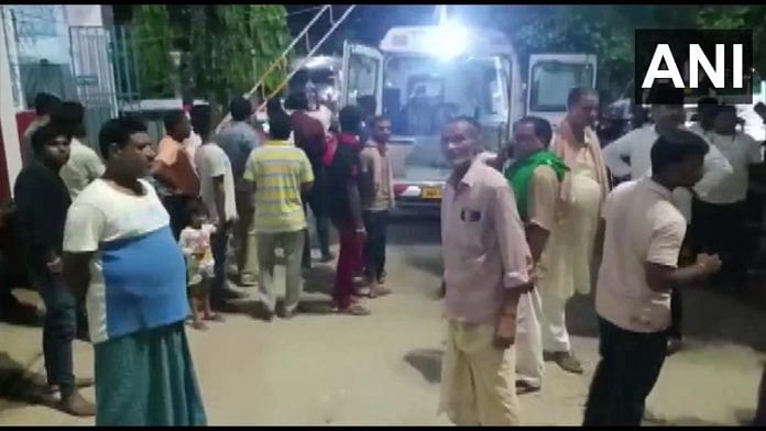 Shooting incident in Begusarai, Bihar | Credit: Twitter, @ANI