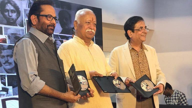 Mohan Bhagwat’s mosque trip left BJP clueless. Only Mukhtar Abbas Naqvi is smiling