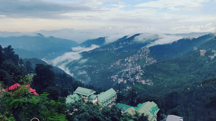 A view of Shimla city | Shubhangi Misra/ThePrint
