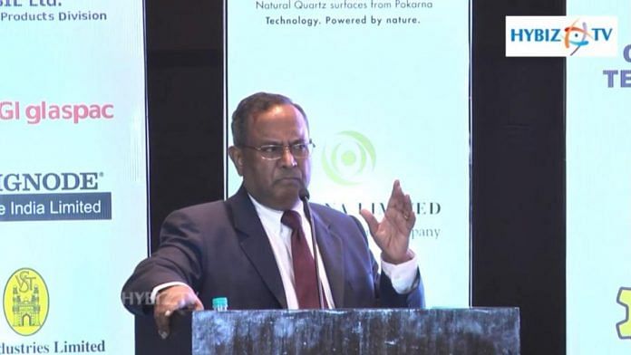 Nrupender Rao speaking at an event | YouTube screengrab/HybizTV