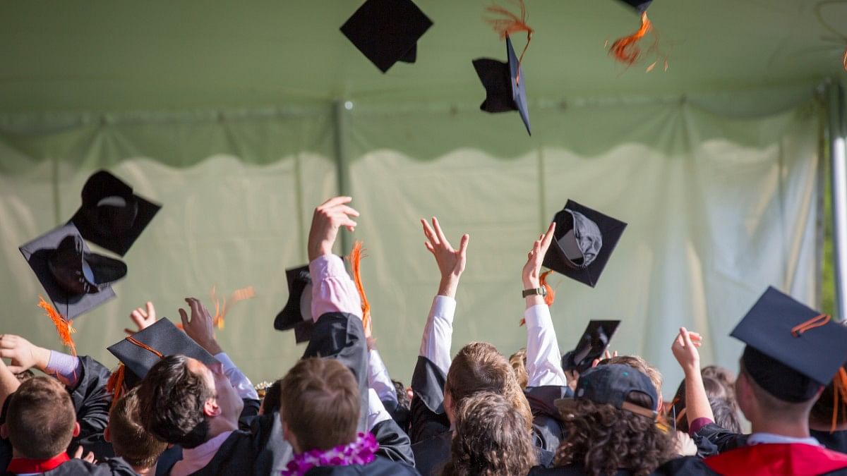 Representation photo of graduation day in a college abroad | Courtesy: Pexels