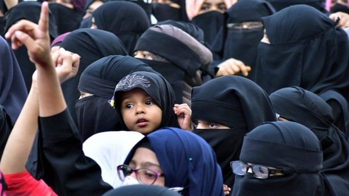 Representational image of Muslim women wearing hijab | ANI