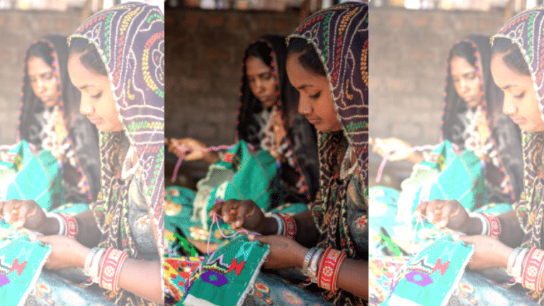 Kalbelia women won awards for folk dance but their quilt-making put food on table