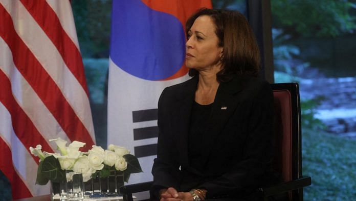 File photo of US Vice President Kamala Harris | Reuters
