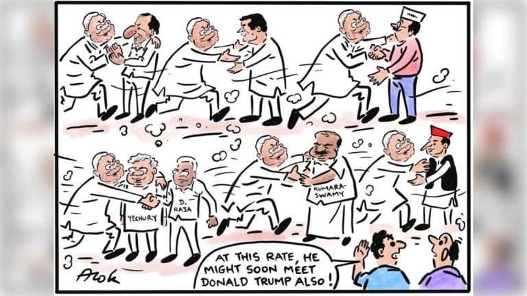 Nitish runs the ‘Delhi marathon’ & every small party wants to be a ‘big brother’