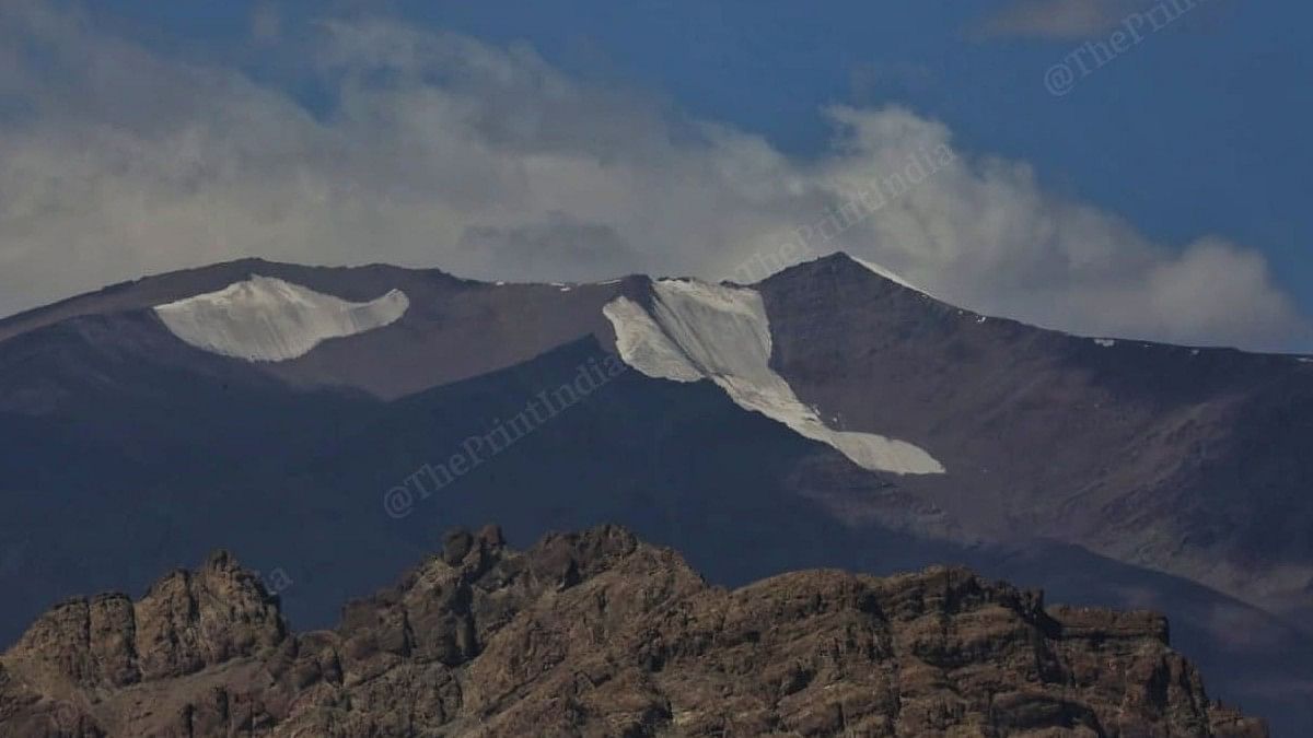 Snow-capped peaks seen from Igoo village | Praveen Jain | ThePrint