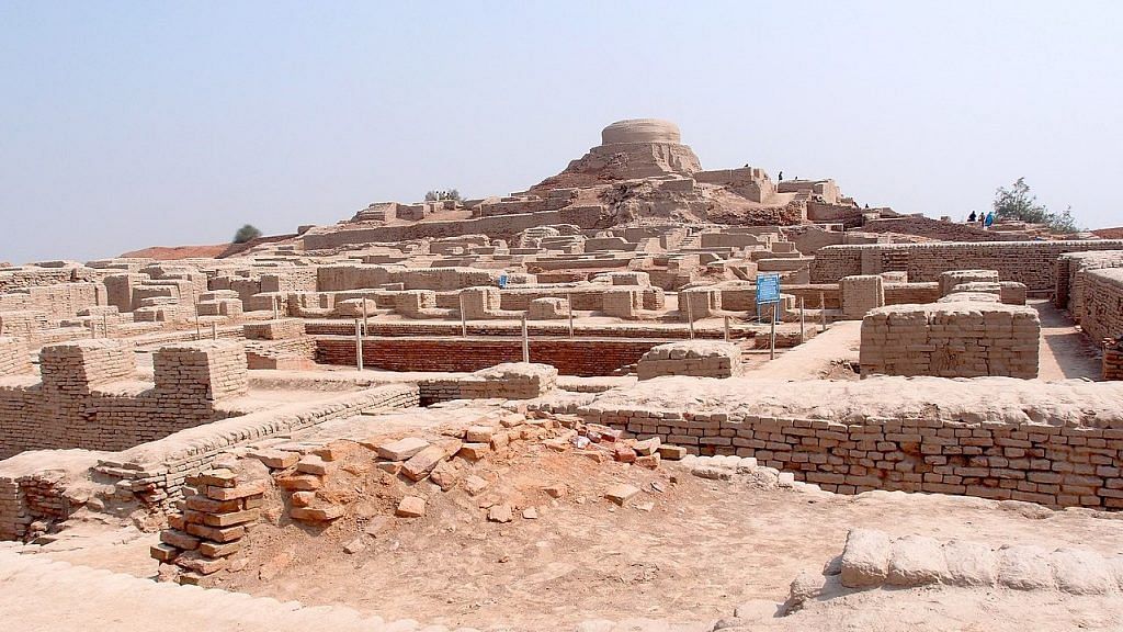 File photo of the citadel mound at Mohenjo-daro in Sindh province of Pakistan