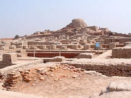 File photo of the citadel mound at Mohenjo-daro in Sindh province of Pakistan