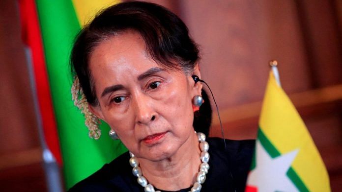 File photo of Myanmar's deposed leader Aung San Suu Kyi | Reuters