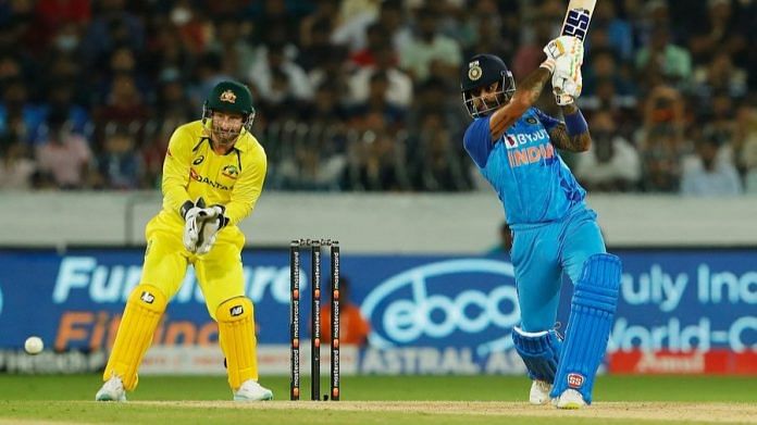 Suryakumar Yadav scored 69 runs off 36 balls during the final India Vs Australia T20 on 25 September 2022