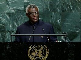 File photo of Solomon Islands Prime Minister Manasseh Sogavare | Reuters