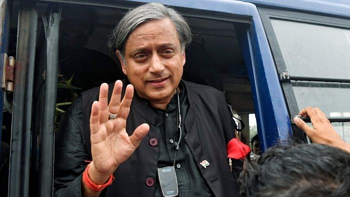 File image of Congress leader Shashi Tharoor | ANI photo
