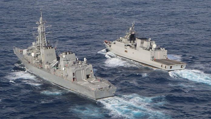 The Japan India Maritime Exercise exercise commenced on 11 September | Indian Navy