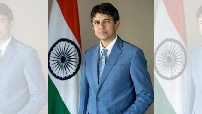 India's ambassador to Uzbekistan, Manish Prabhat | @manishprabhat06