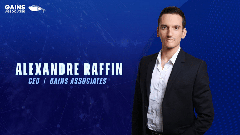 Entrepreneur spotlight: Alexandre Raffin ( Gains Associates)