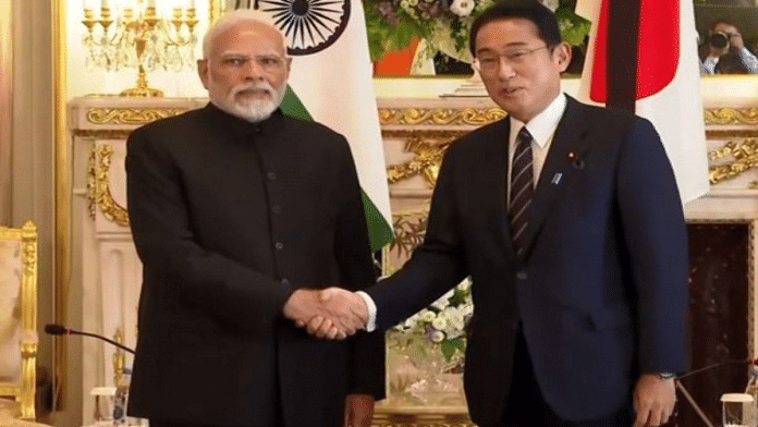 Indian PM Modi meets Japanese PM Fumio Kishida | ANI