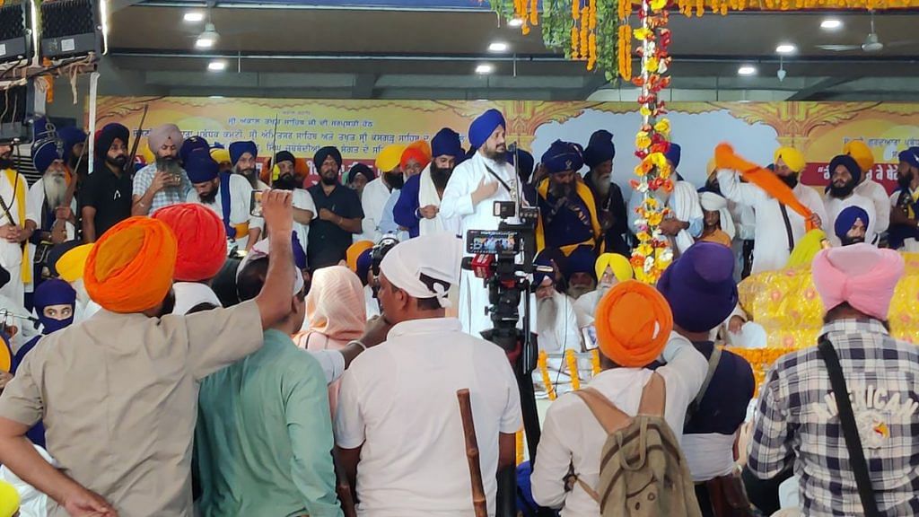 The religious congregation was attended by the top brass of Sikh clergy, including chiefs of Shiromani Gurdwara Parbandhak Committee & Budha Dal | Photo by Nikhil Rampal