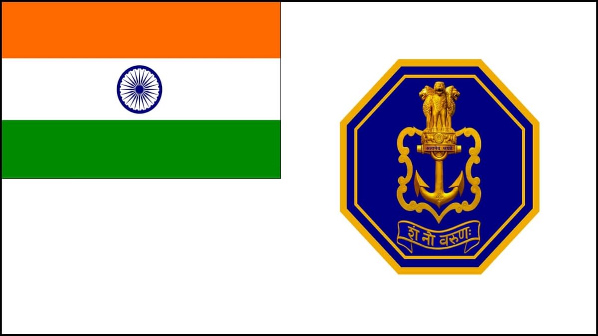 The new naval ensign | Photo: The Indian Navy